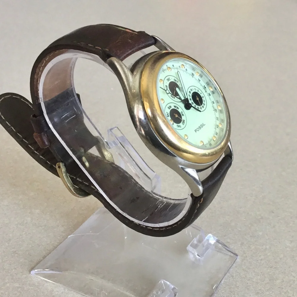 1995 RARE FOSSIL CHRONOGRAPH WATCH BQ-8473